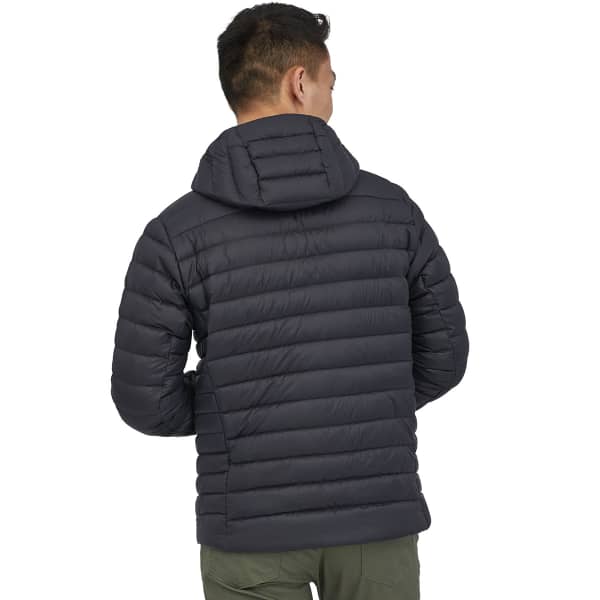 Doudoune randonnée PATAGONIA M'S DOWN SWEATER HOODY BLACK