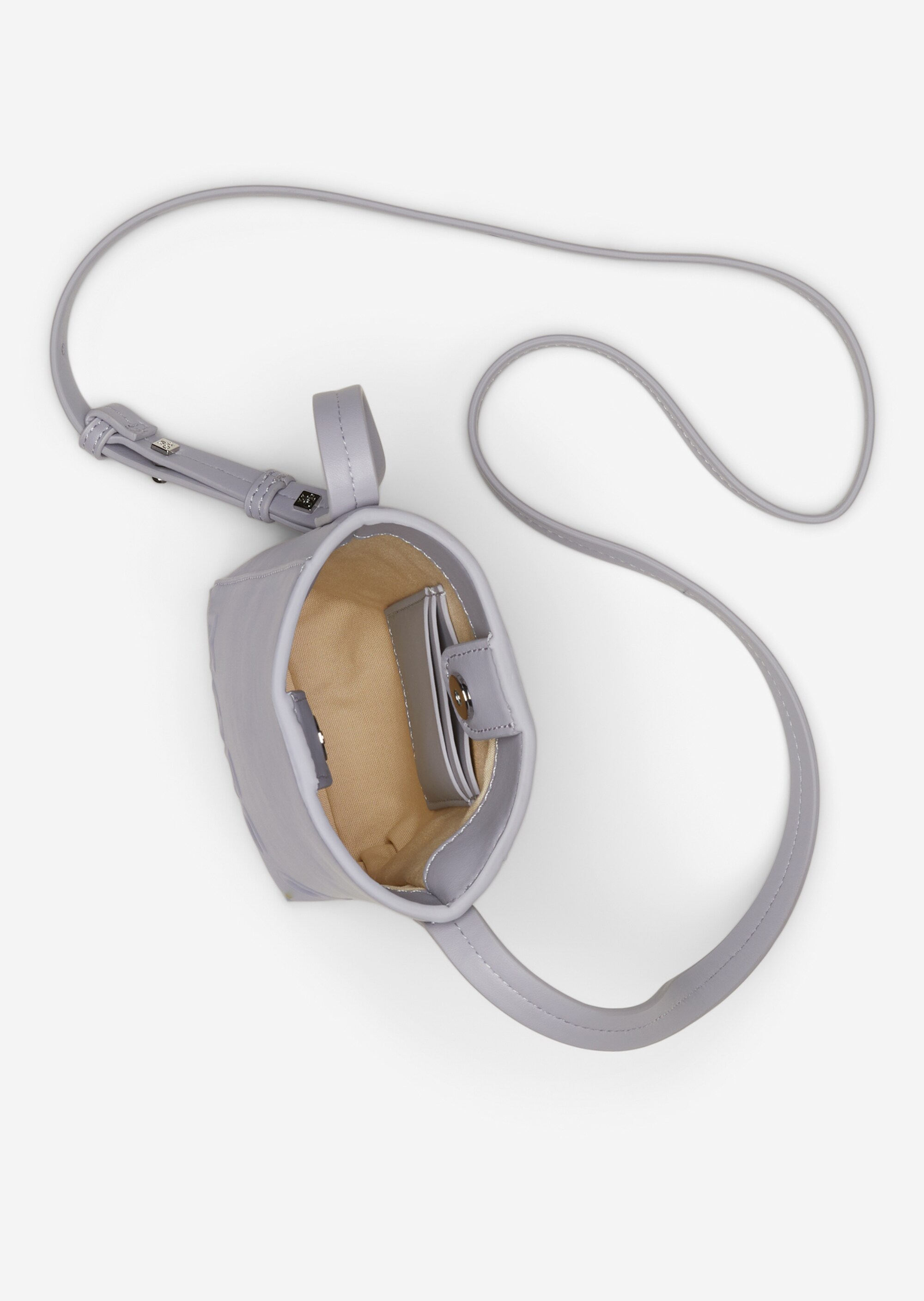 Smartphone-Tasche aus einer Lederalternative aus recyceltem Polyester