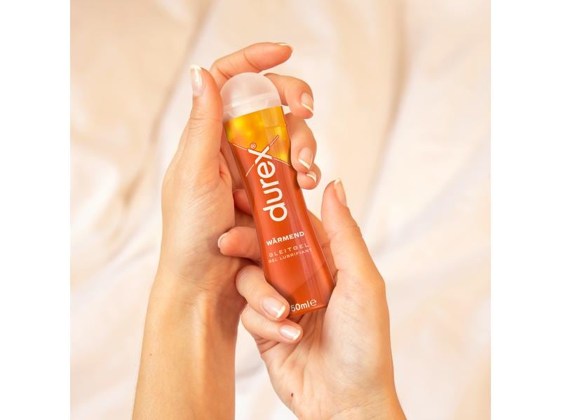 Durex Gleitgel Wärmend 50 ml Gleit- und Erlebnisgel mit Wärmeeffekt