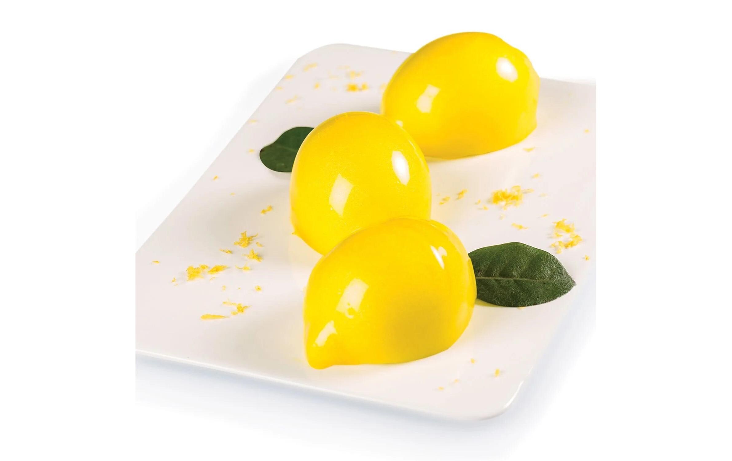 Motiv-Backform Silikonbackform Zitrone ZitroneBackform für einen tollen Kuchen bzw Törtchen mit besonderer Optik.