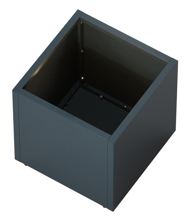 Herstera Metall-Pflanzkasten Cube LED,