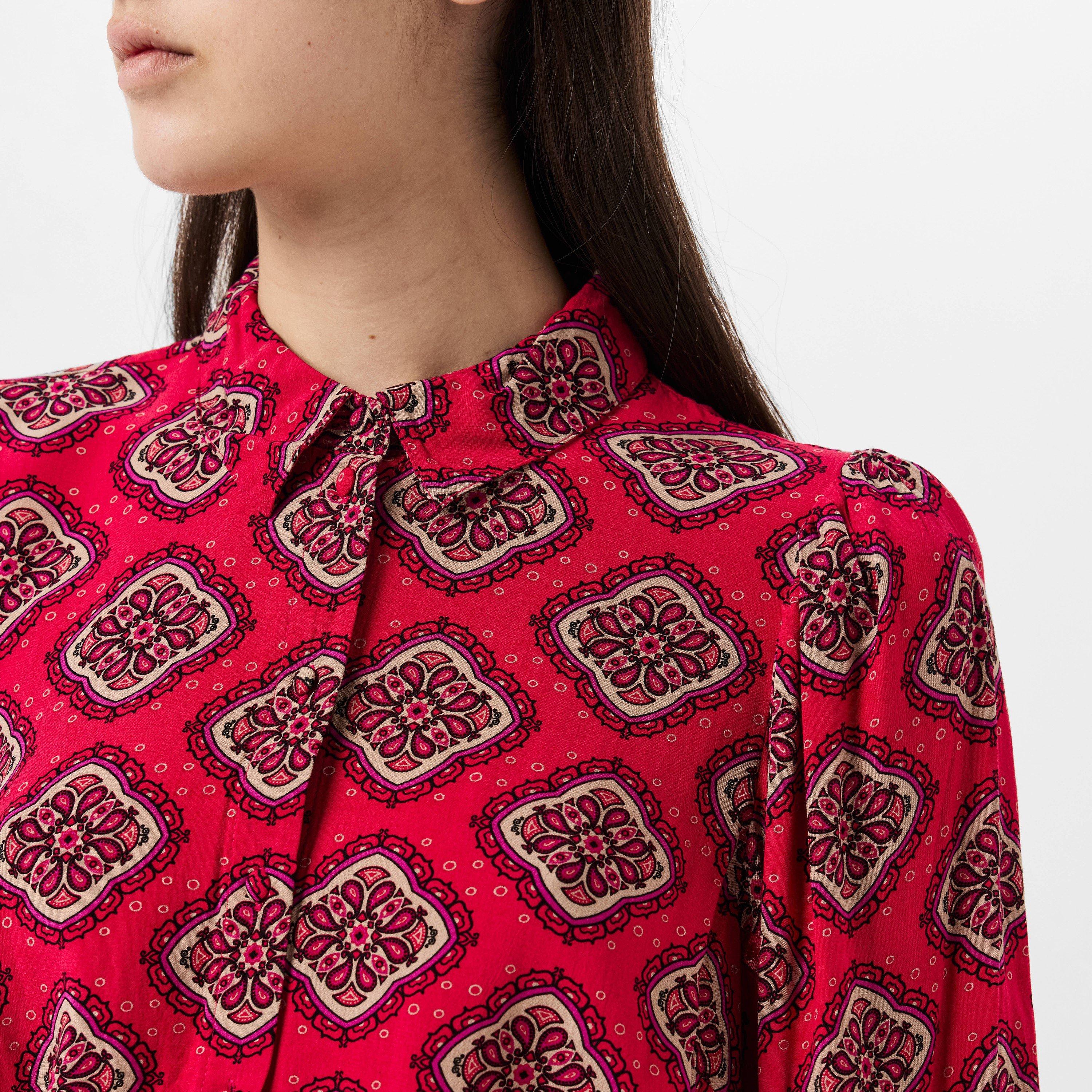 Vero Moda Long Sleeve Patterned Lace Shirt