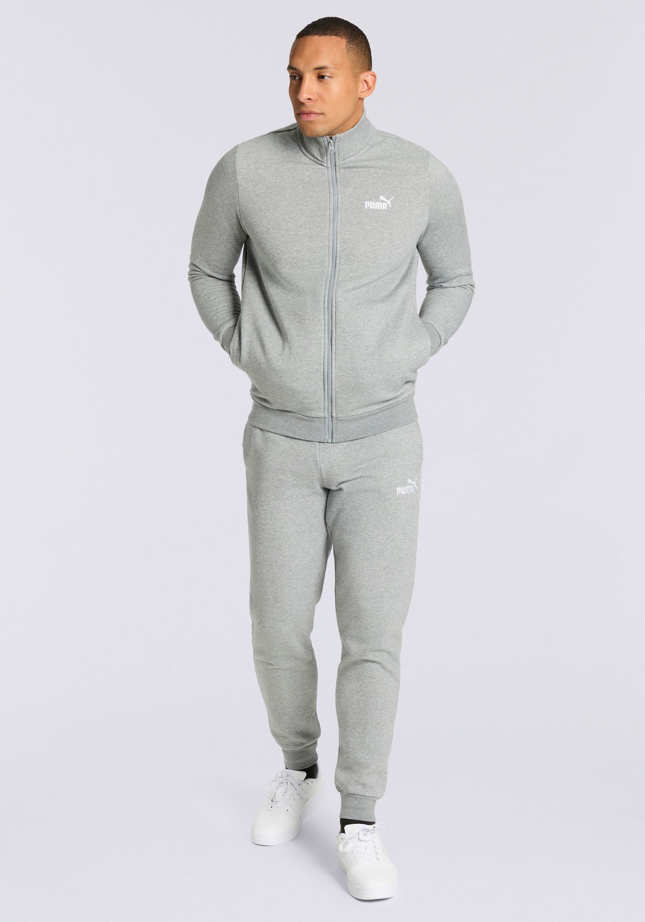 PUMA Trainingsanzug »ESS SWEAT SUIT FL« 2 Stk. tlg.