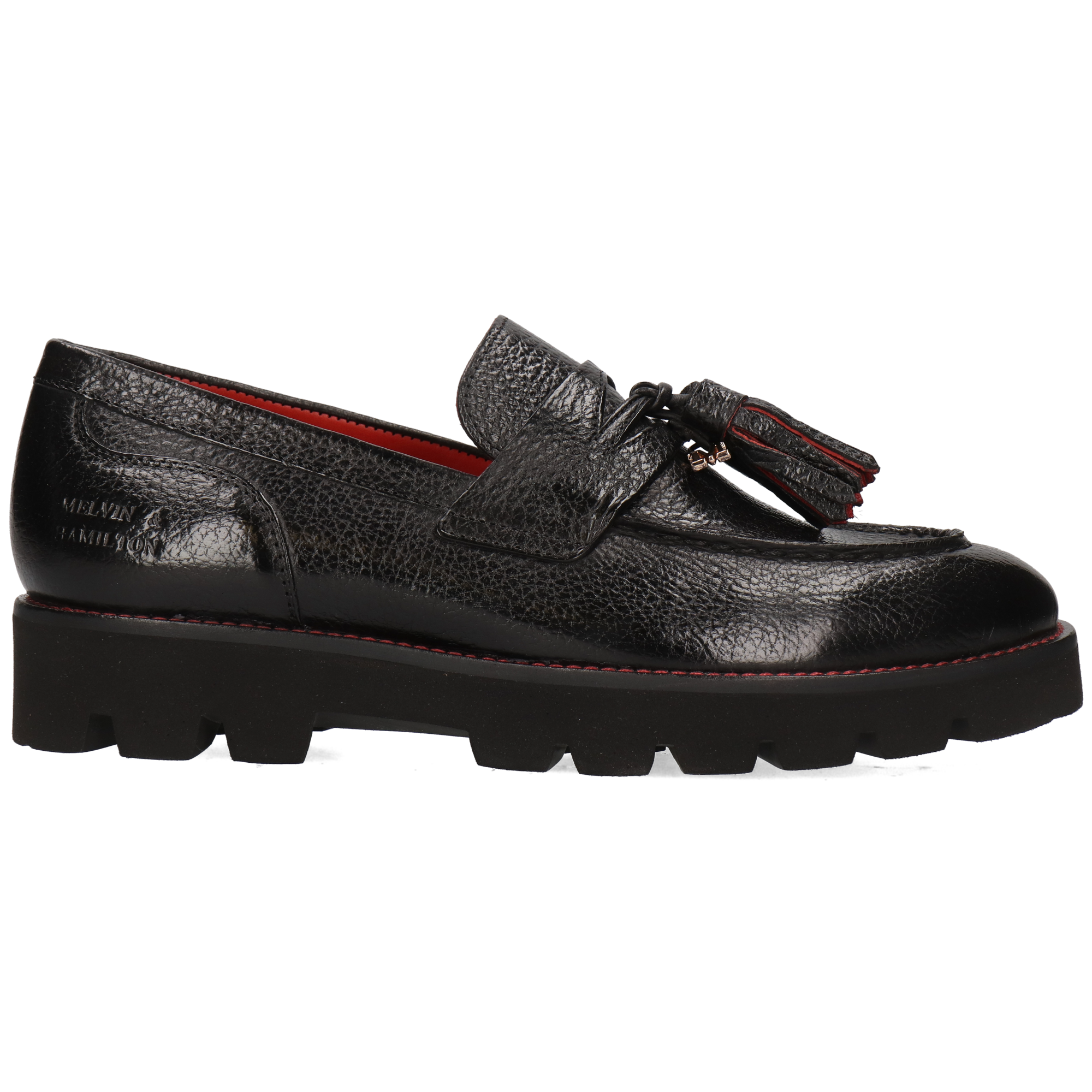 JADE 44 - Mocassins à semelle plateforme | Noir