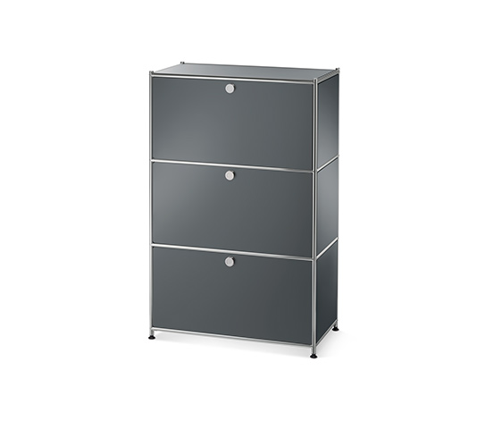 Klappenergänzungs-Set Metall »CN3«, grau