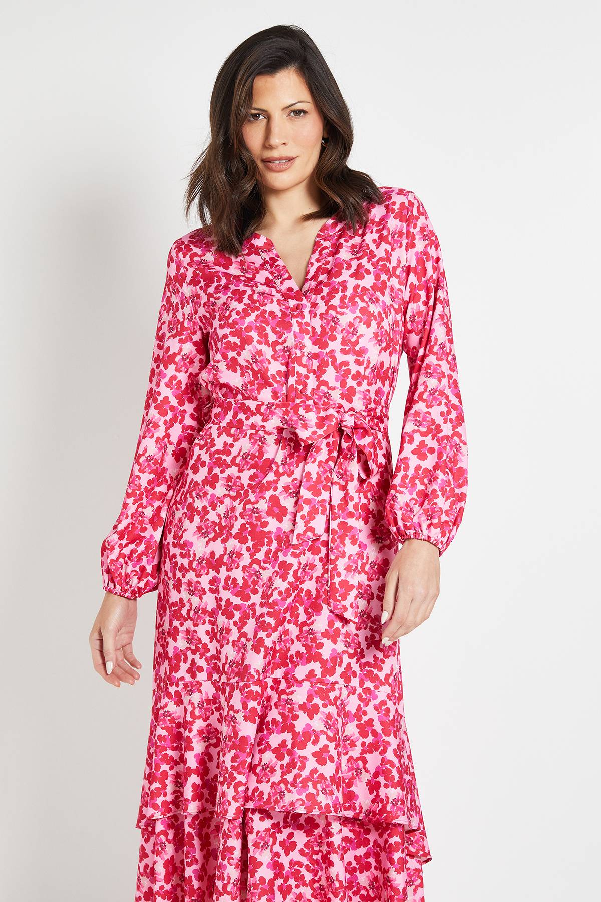 Wallis Robe À Imprimé Floral À Pois Standard
