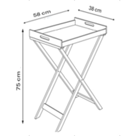 Pinilla bakke m. ben - teak