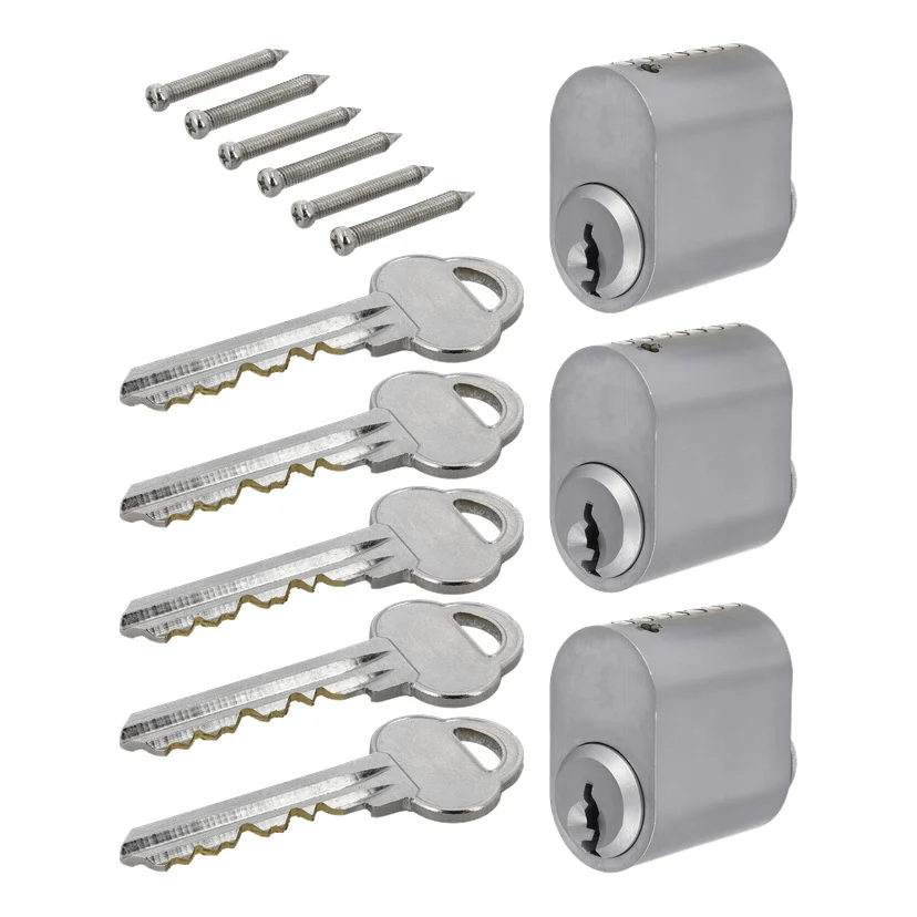 Låssylinder 3-pk