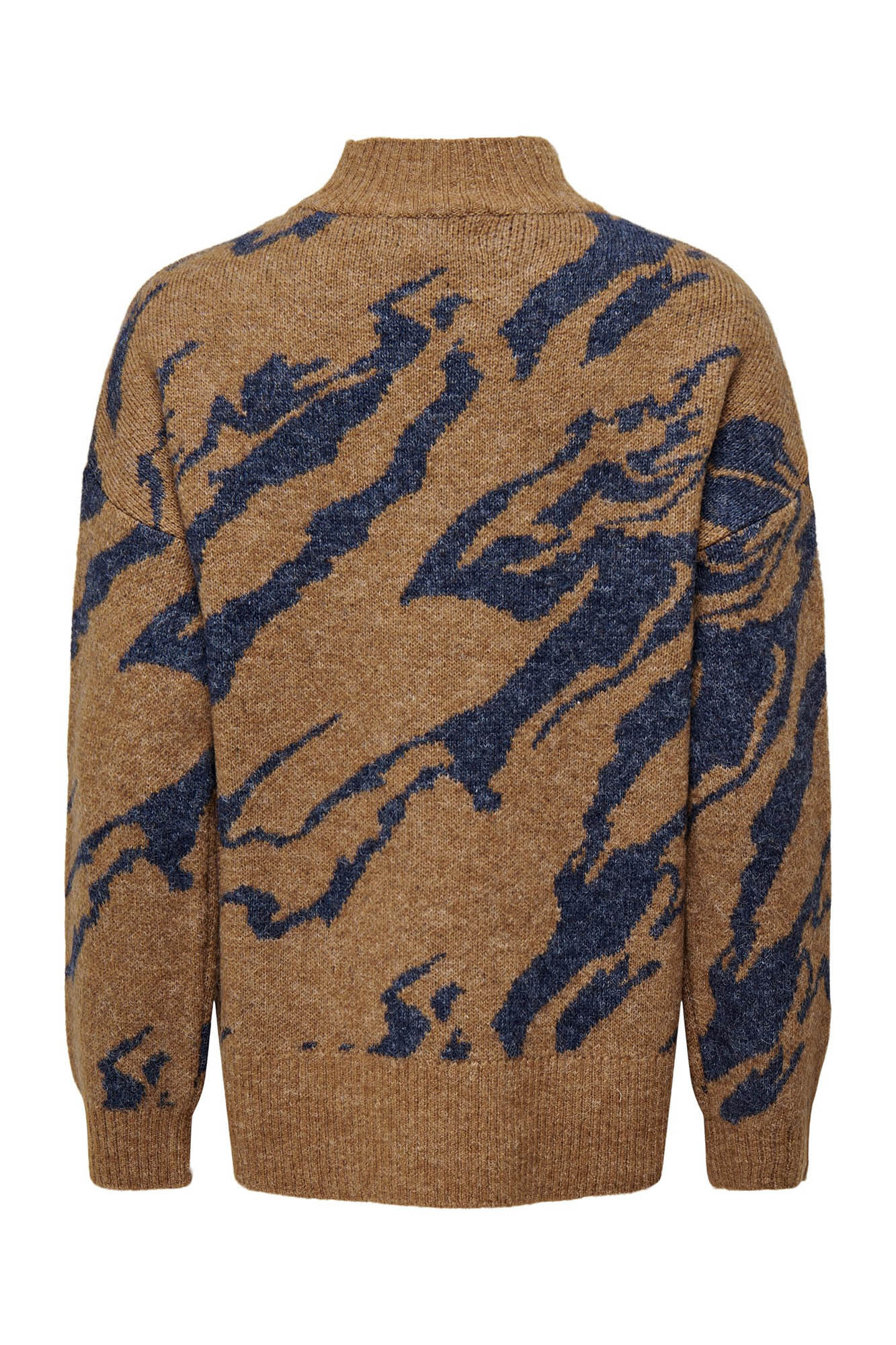Suéter de malha jacquard