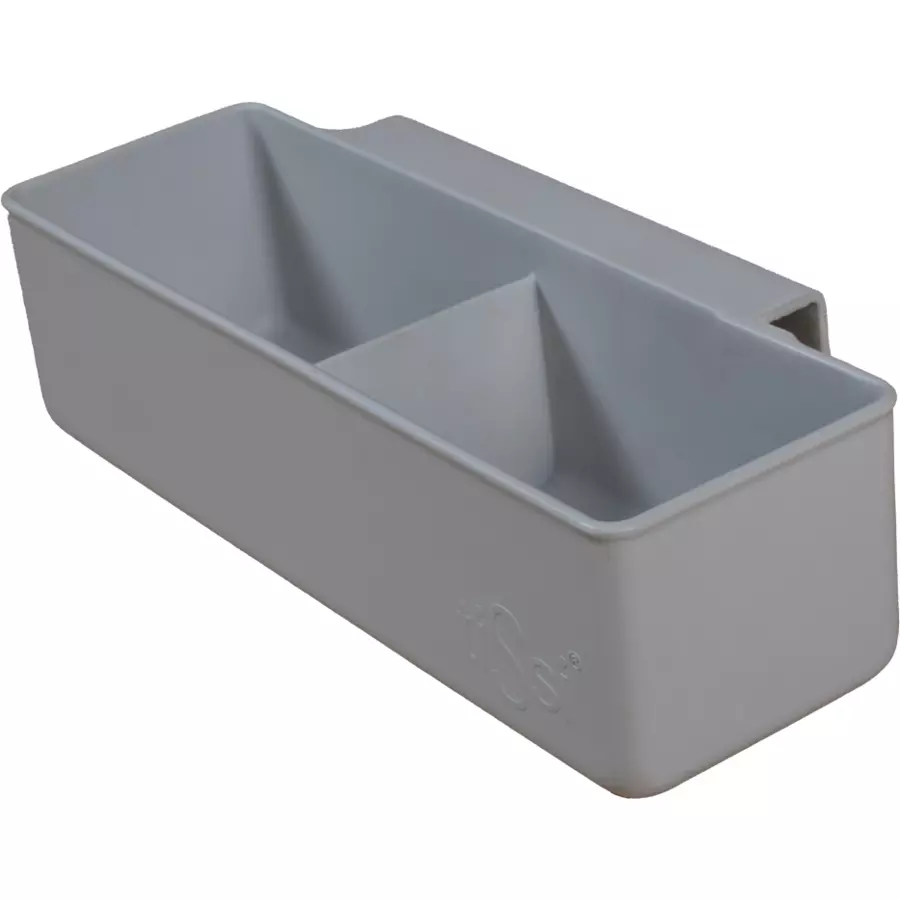 tiSsi® Aufbewahrungsbox  Kreidebox für Lernturm FELIX grau
