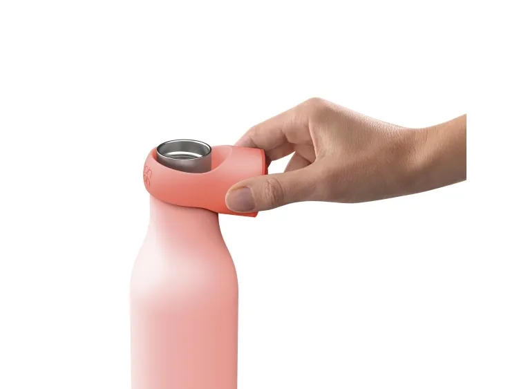 Joseph Joseph Loop 500ml Sta. Steel Coral Vac.Ins.Water Bottle