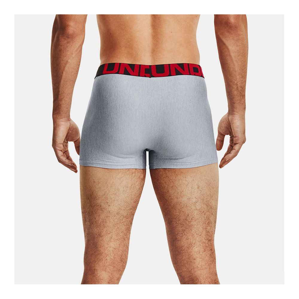 Under Armour TECH 3IN - Boxers x2 Homme gray