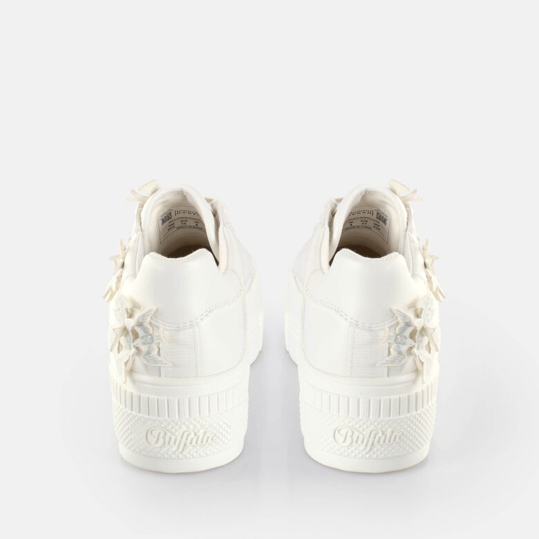 Paired Dove Baskets basses véganes, blanc