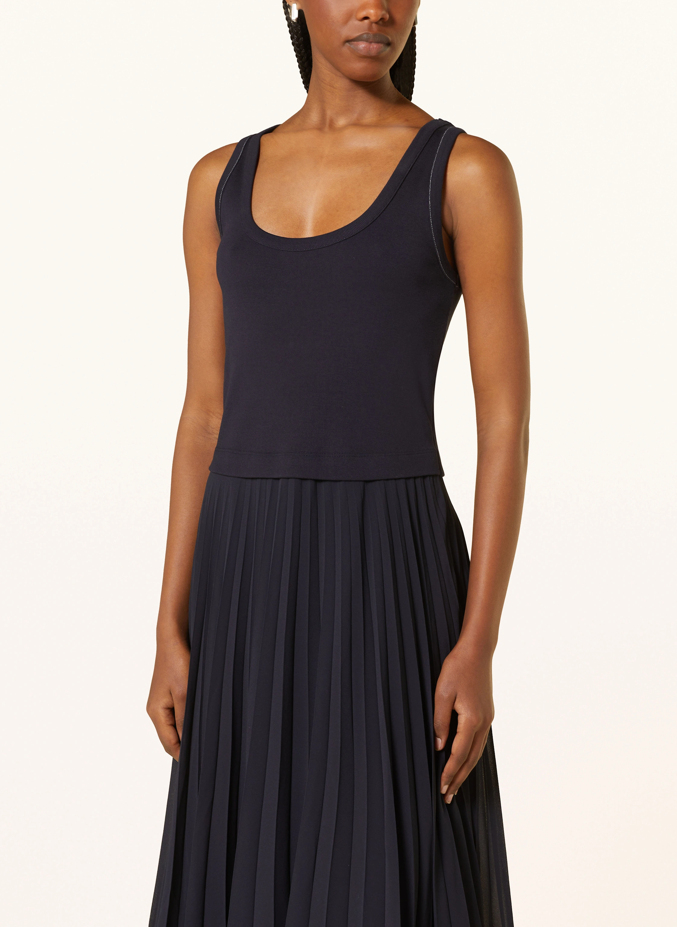 CLAUDIE PIERLOT Kleid mit Plissees