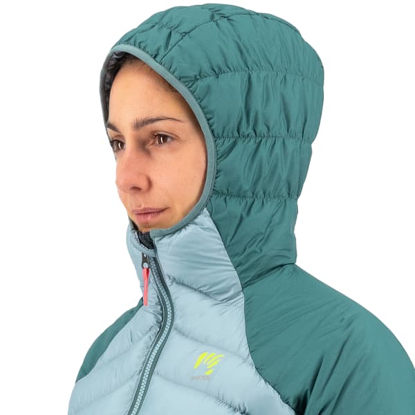Doudoune ski de randonnée KARPOS LASTEI ACTIVE PLUS W JKT DUSTY BLUE/NORTH ATLANTIC