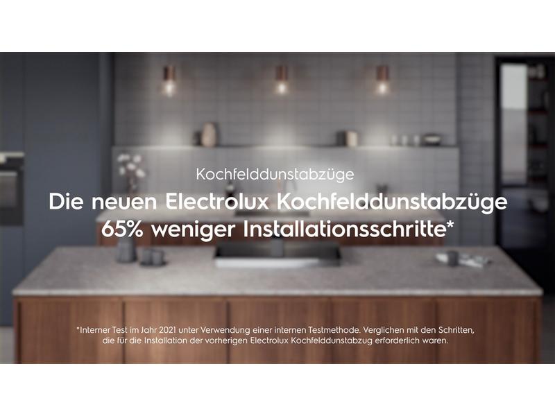 Electrolux Induktionskochfeld mit Abzug DMSL8350UO Rahmenlo Kochfeld mit eingebauter Lüftung und 4 Kochzonen