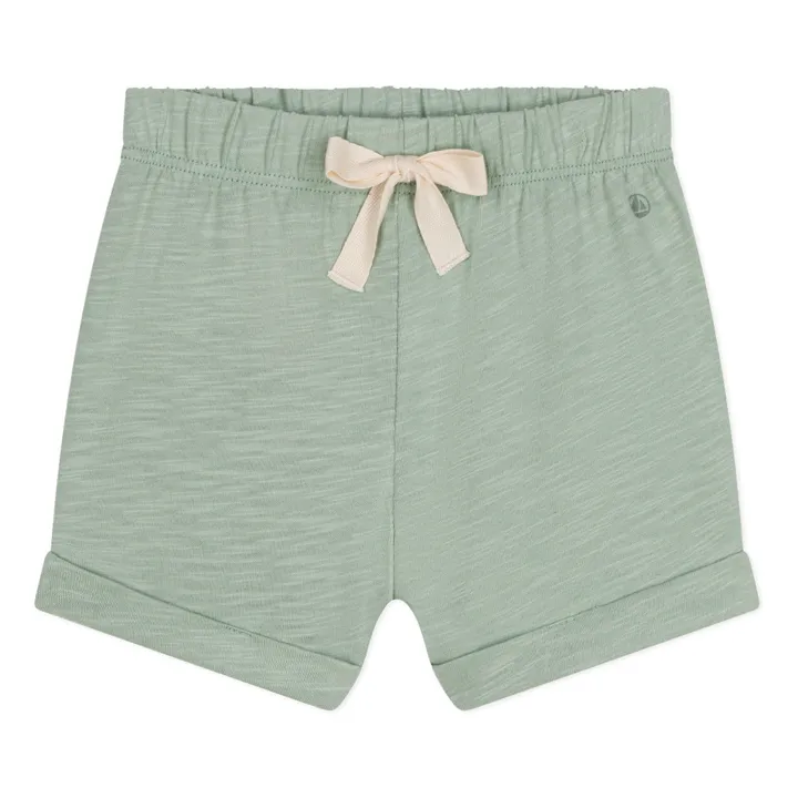 Petit Bateau Short Moorea Jersey Flammé | Sauge