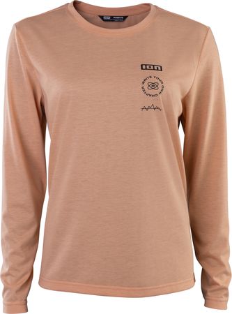 S IONIC DR Damen-Langarmshirt  coral bloom  38
