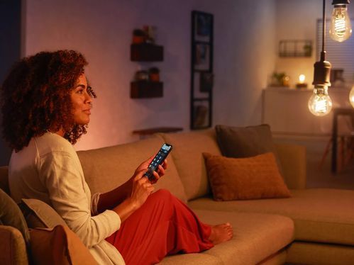 Philips - Hue Filament Edison Lamp ST64 - Warmwit Licht - E27 - 1-Pack