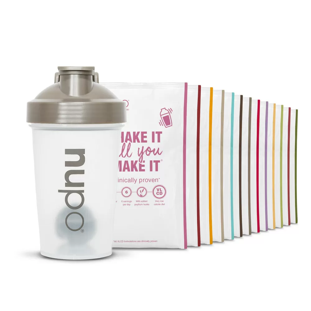 Nupo Diet Smagskasse inkl. shaker - 1 stk.