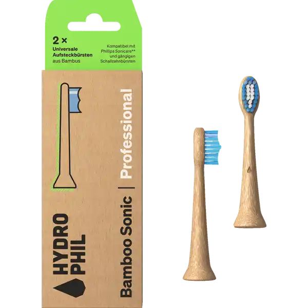 Bamboo Sonic Professional Universal-Aufsteckbürsten Mittel