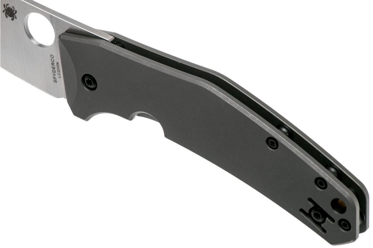 Spyderco Slysz Spydie Chef C211TIP zakmes, Marcin Slysz design CQI Version