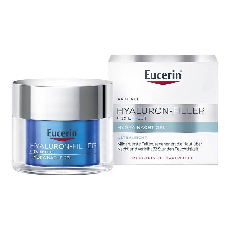 Eucerin Anti-Age Hyaluron-Filler Hydra Nacht Gel, 50 ml