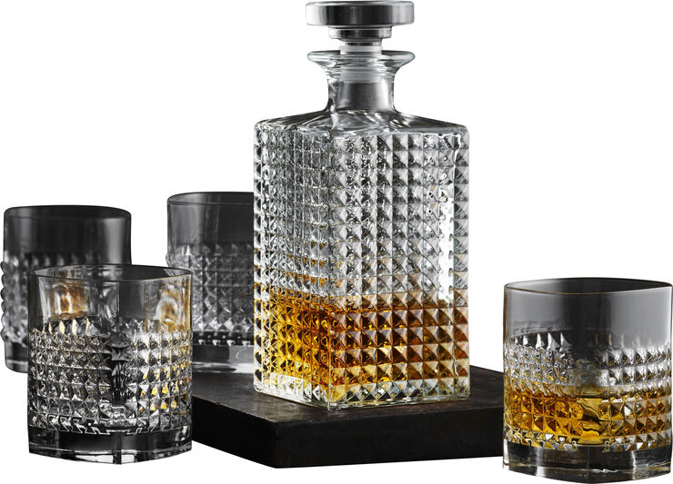 Luigi Bormioli Mixology 4 stk. Elixir vand/whiskyglas Transparent