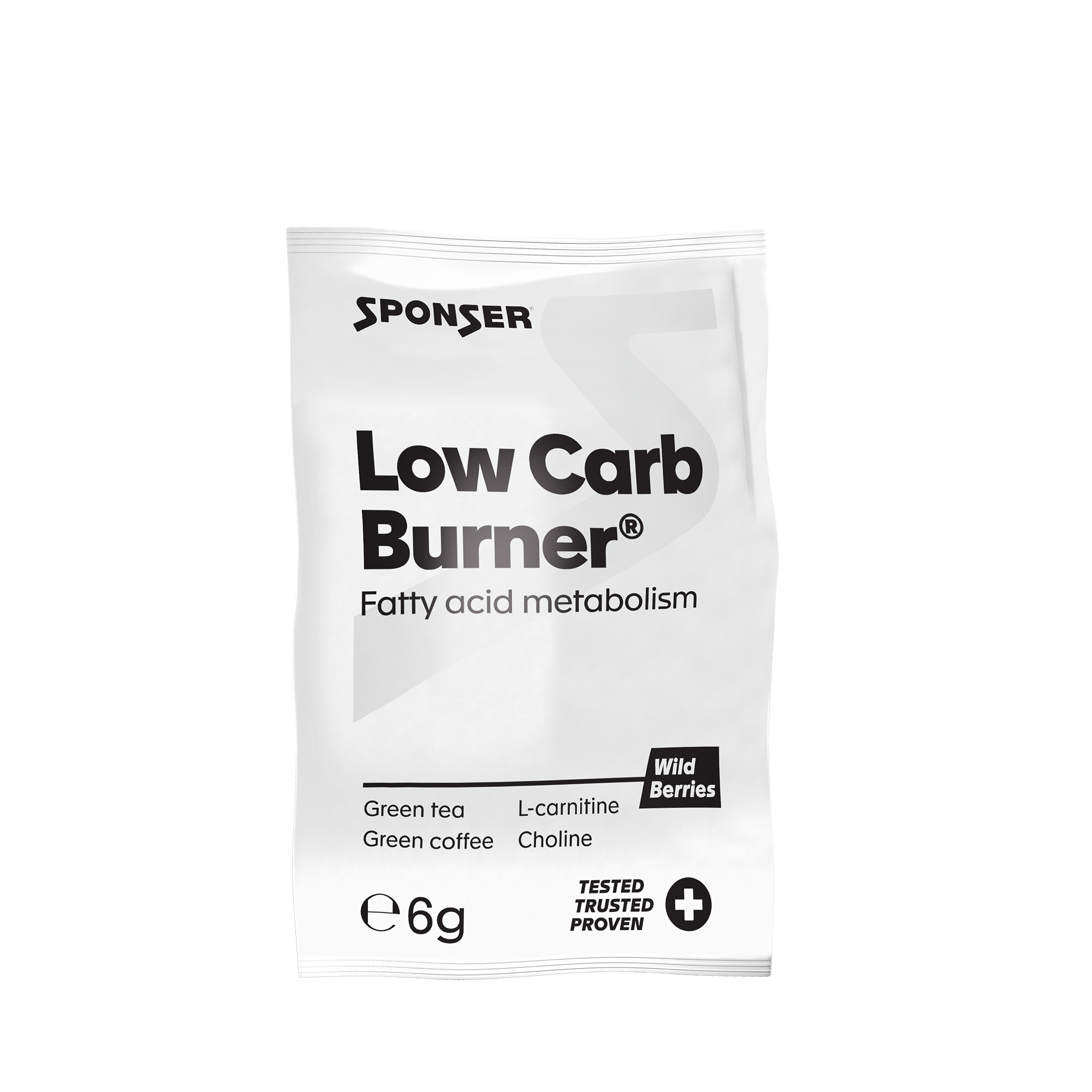 SPONSER Low Carb Burner Plv Wild Berries Btl 6 g