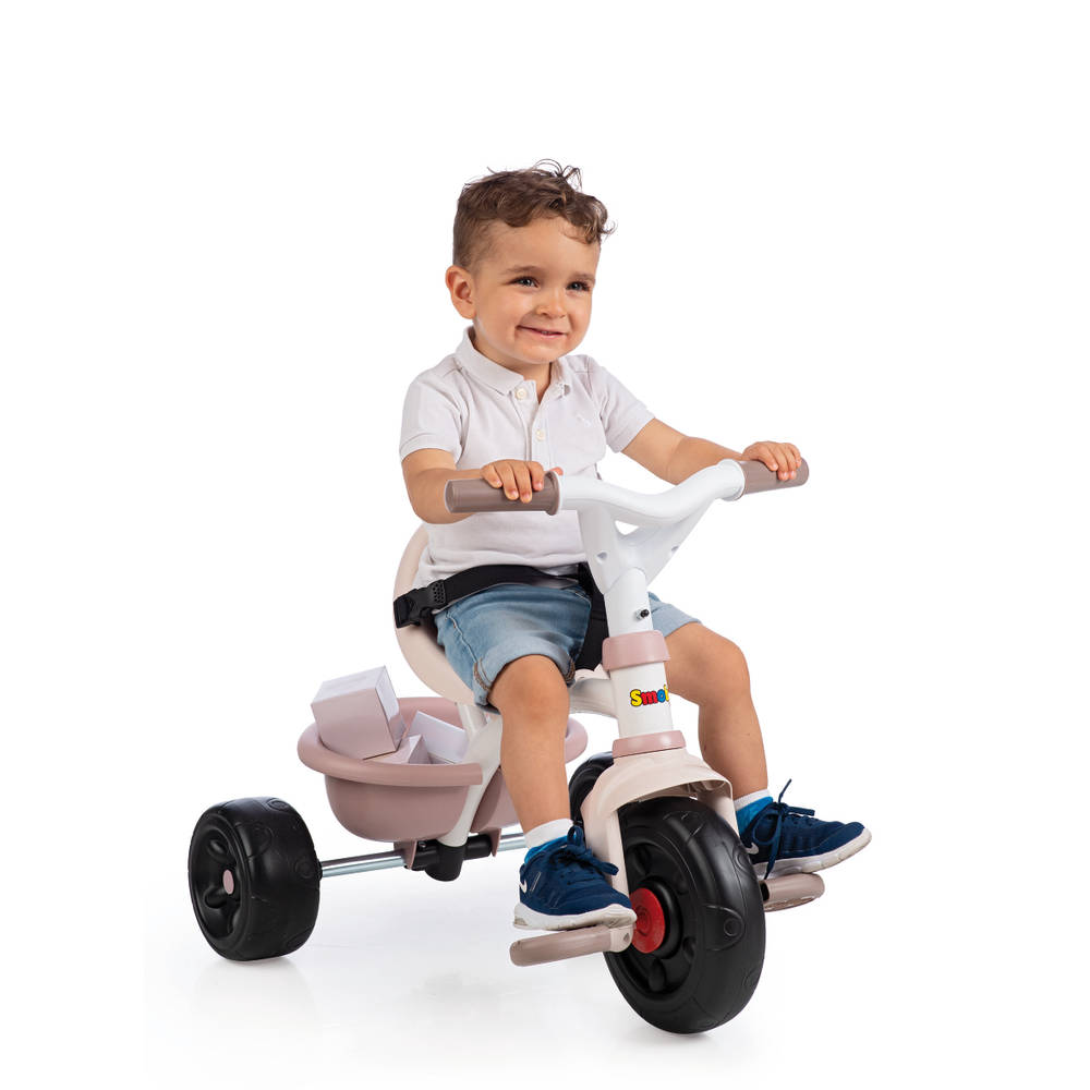 Smoby Be Fun driewieler - zachtroze