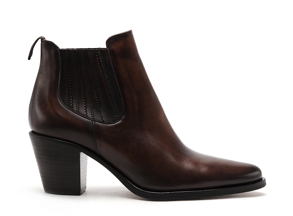 Muratti boots bottine talons femme reseda marron