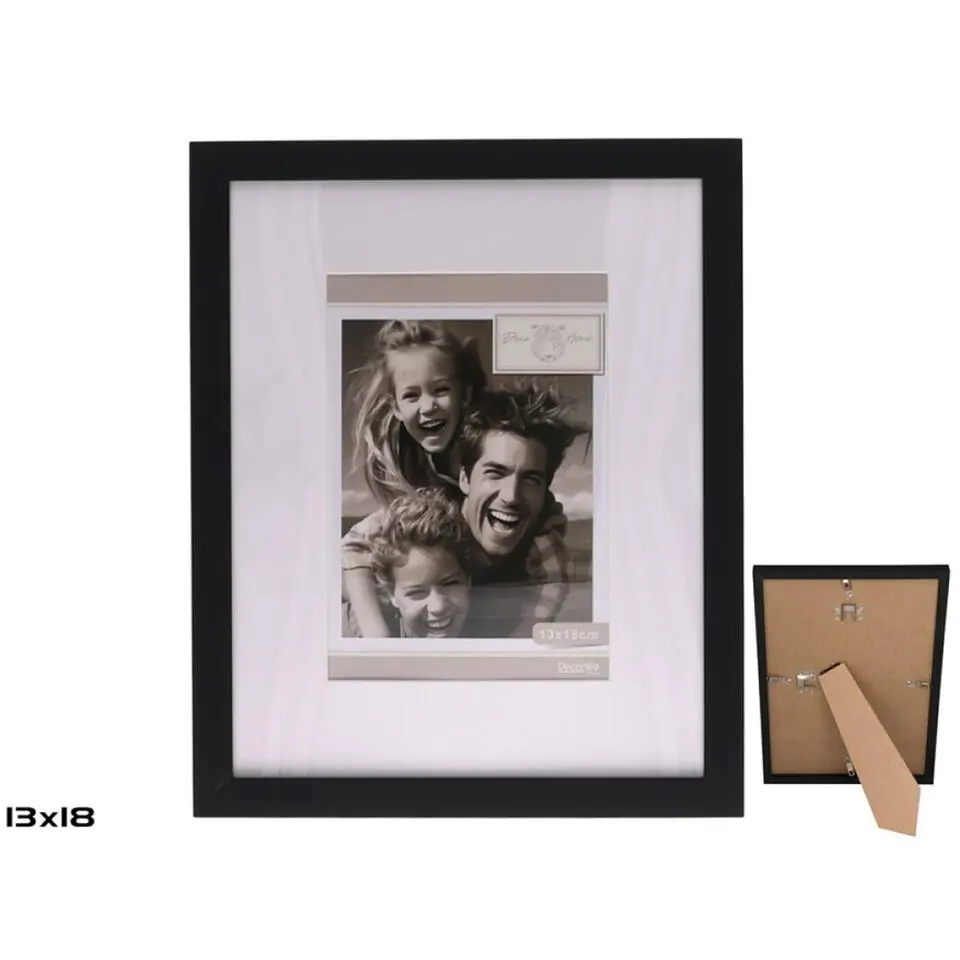 Gerimport Fotolijstje Paris - 20 x 25 cm - zwart - passe partout