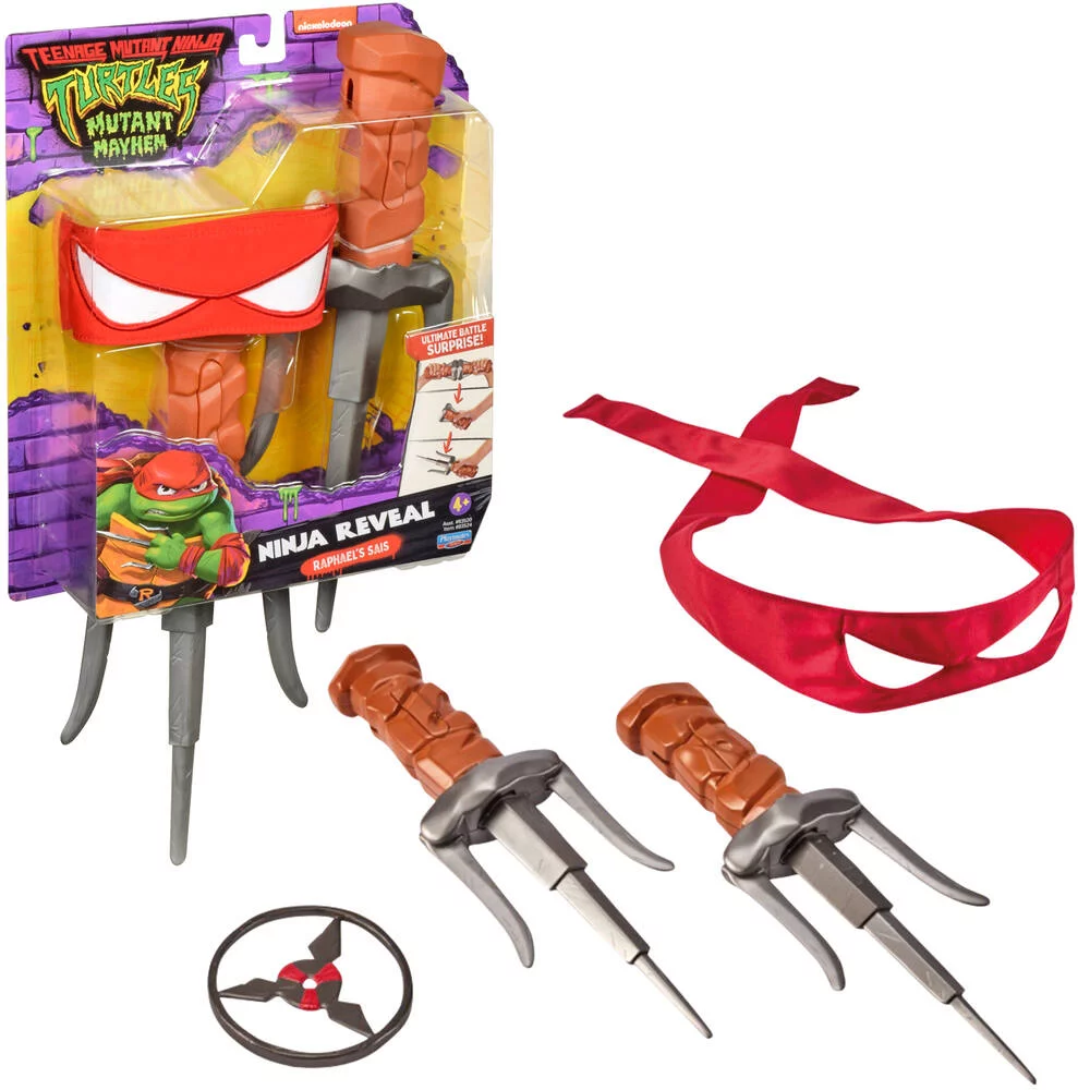 TORTUES NINJA ARMES DE COMBATS RAPHAEL