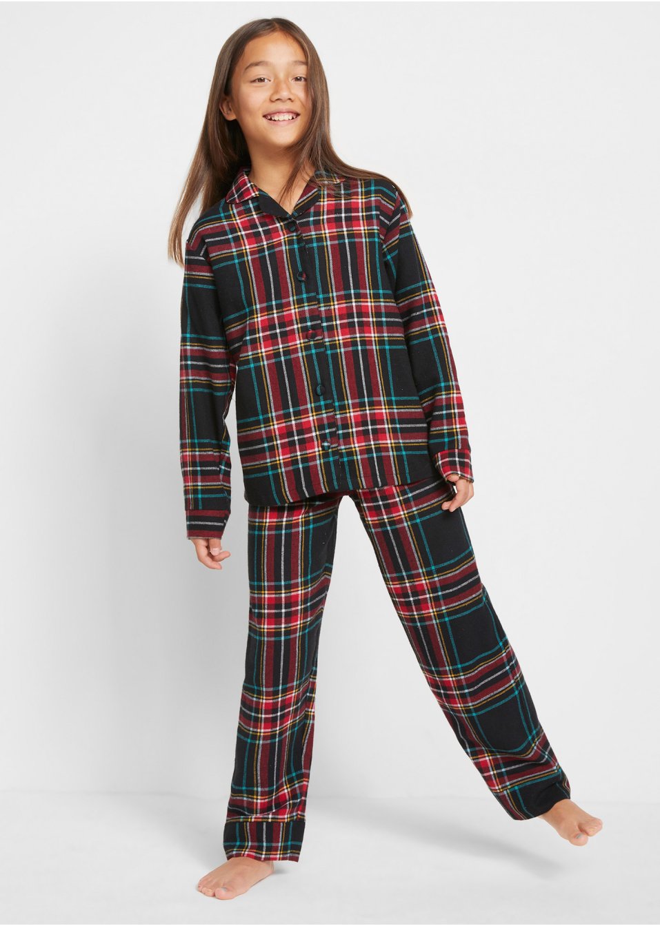 Pyjama enfant en flanelle (ens. 2 pces)
