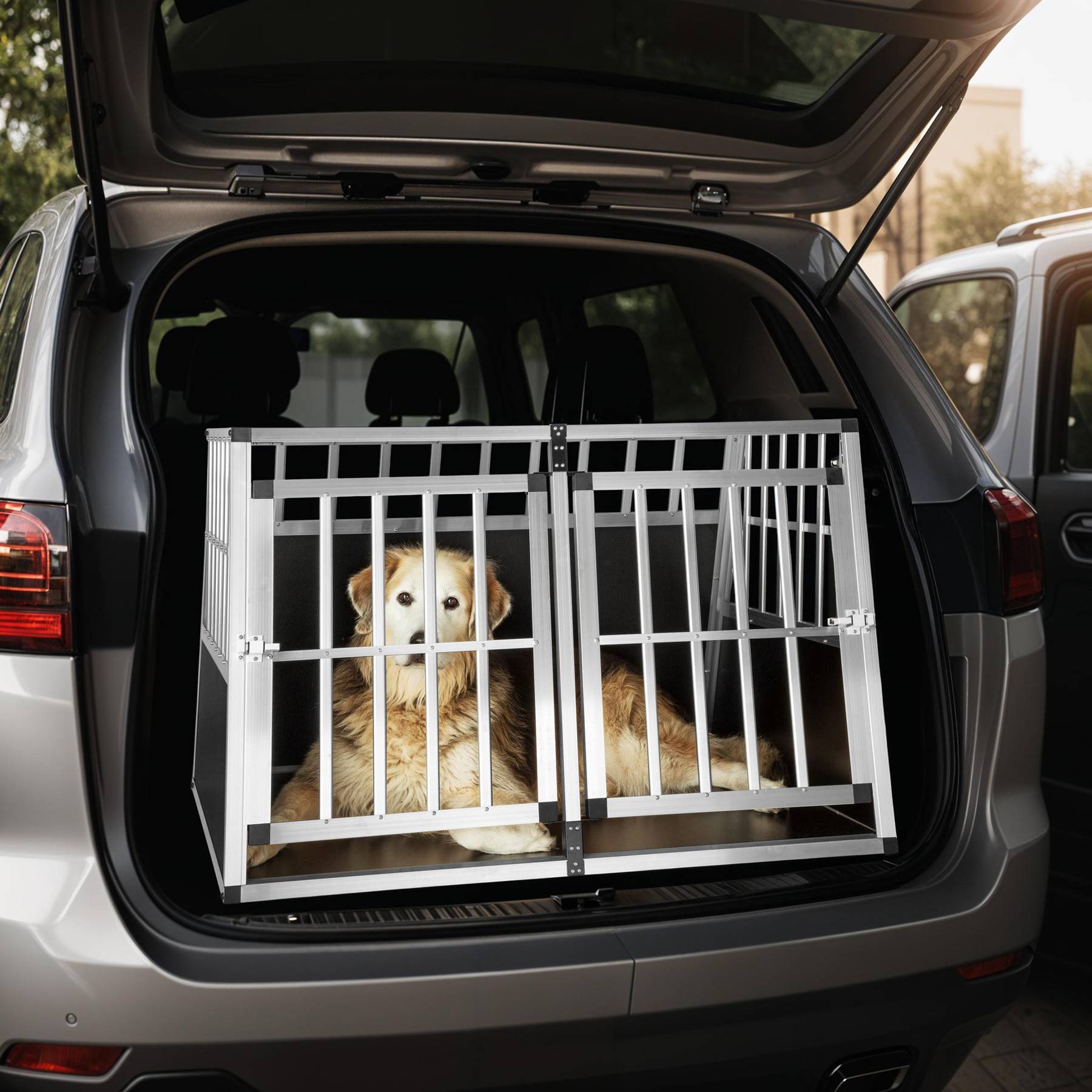 Hundetransportbox doppel