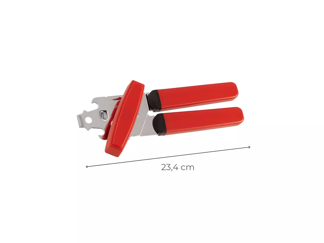 Ouvre boîte 3 en 1 pour gaucher 17 cm Fackelmann Basic