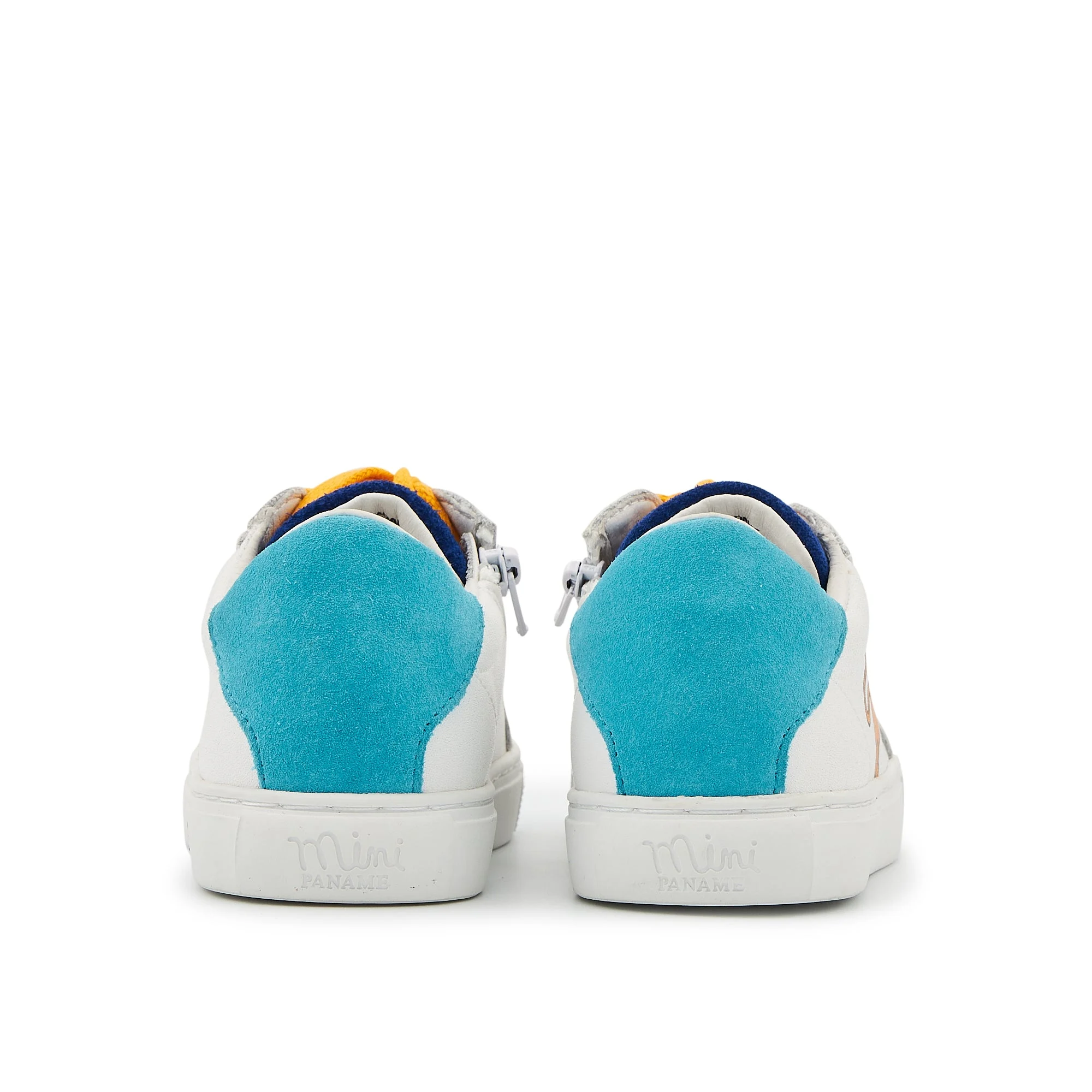 MINI SIMONE CHATOUILLE - Sneakers en cuir | Blanc
