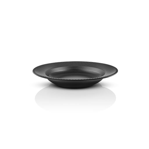 Eva Trio Legio Nova Dyb Tallerken, Black, Ø25 cm