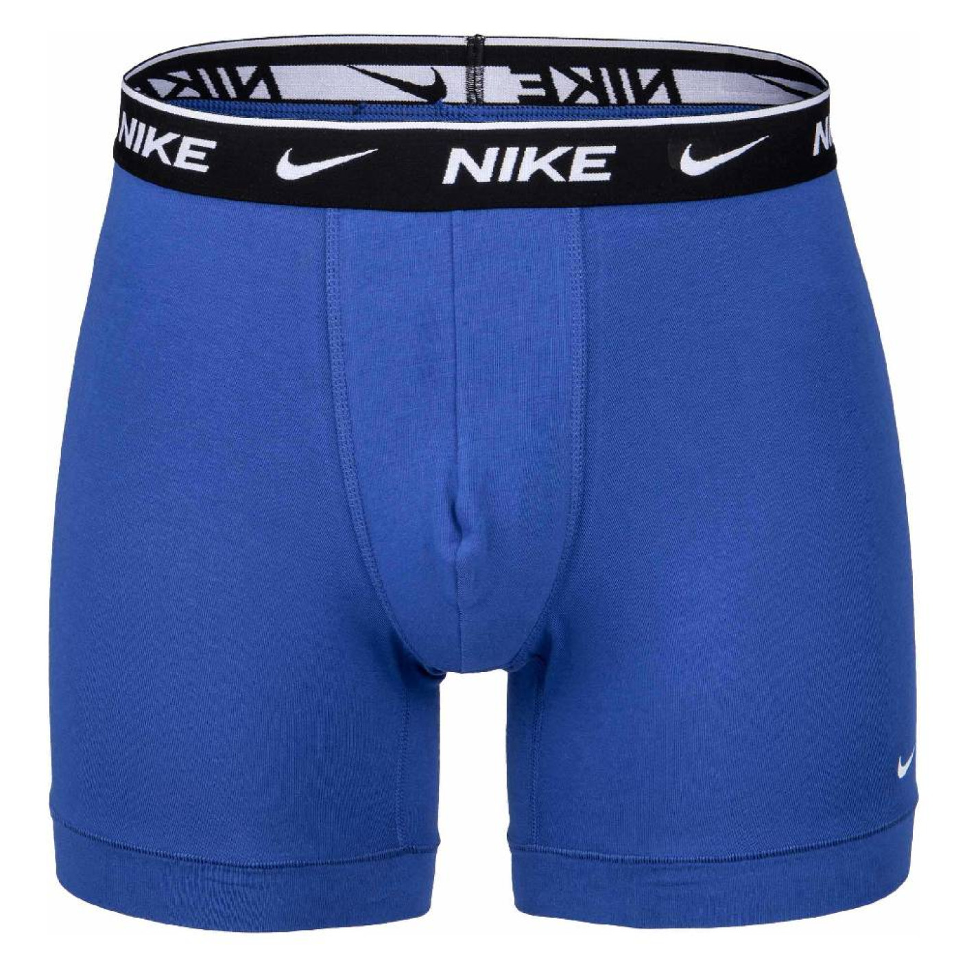 Nike Everyday Cotton Boxershort Brief 3-Pack Zwart Blauw Wit