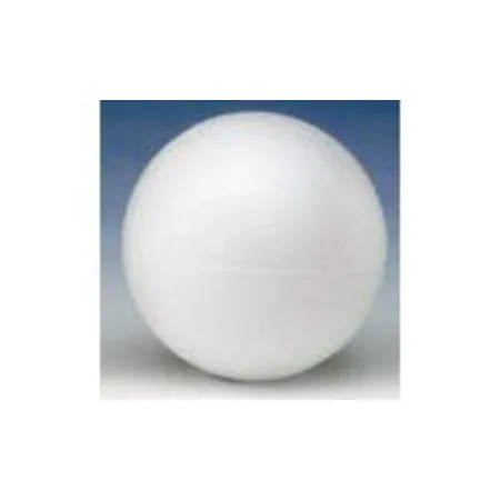 Glorex Styroporkugel,weiß, 12 cm, 1 Stück
