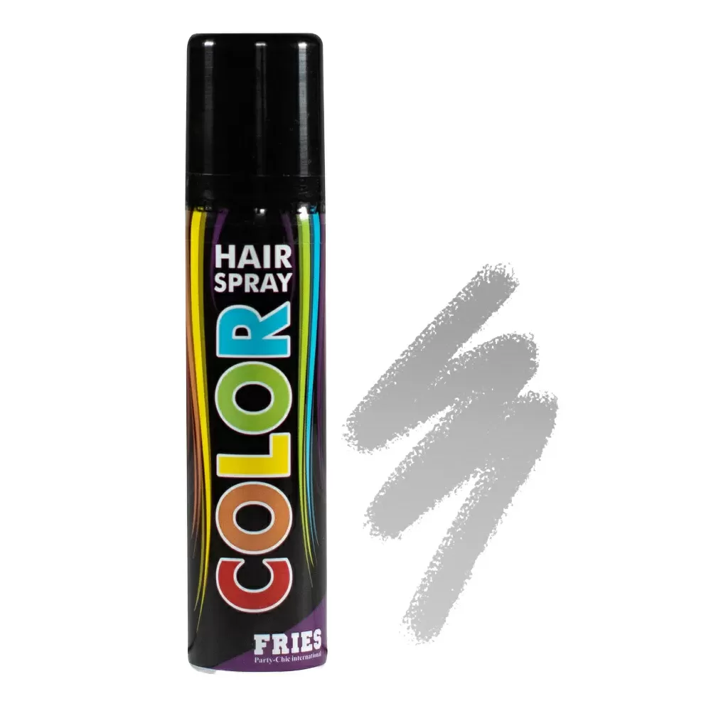 Fries Color Hairspray Sølv - 100 ml.