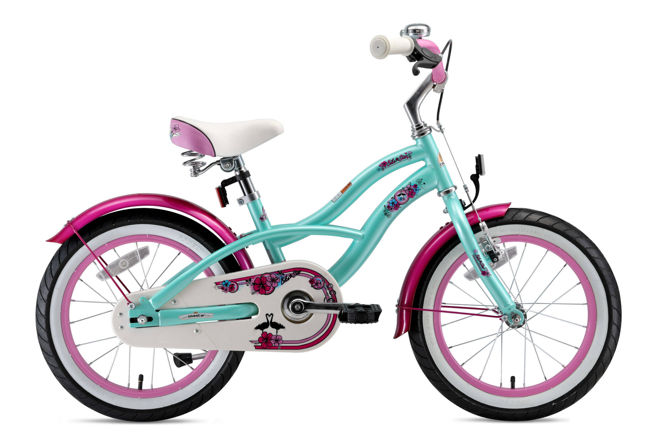 BikeStar Cruiser kinderfiets 16 inch mint
