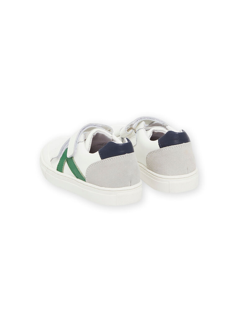 Baskets en cuir