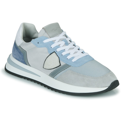 Philippe Model - TROPEZ 2.1 LOW MAN Gris / Azul
