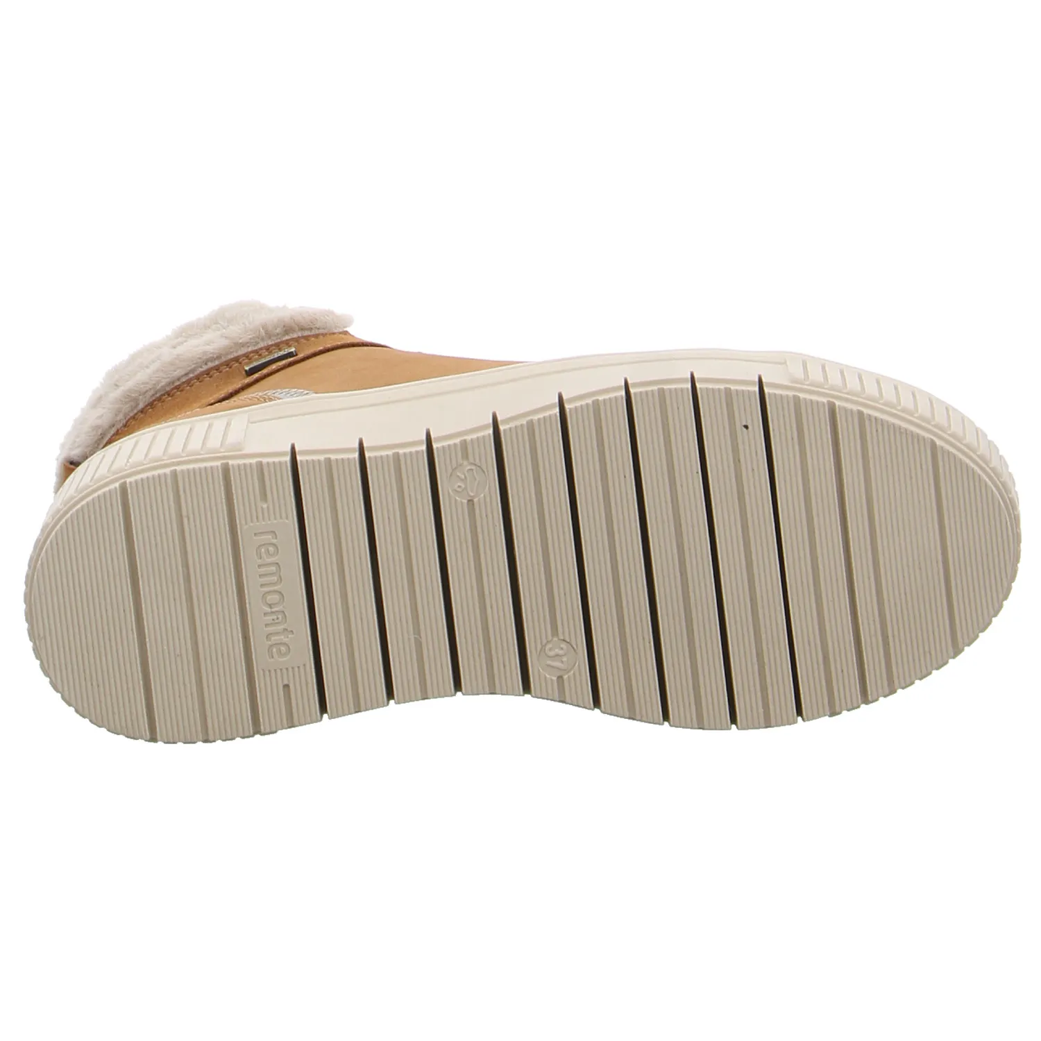 REMONTE Mid Cut Sneaker Cognac Leder  mit TEX Membrane