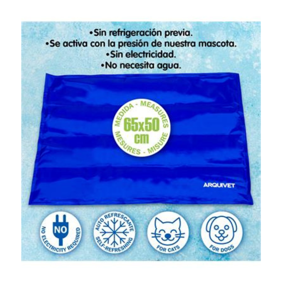 Tapete refrescante para cães e gatos 50x65