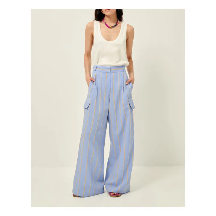 Sessùn Pantalon Gracia Rayures | Bleu