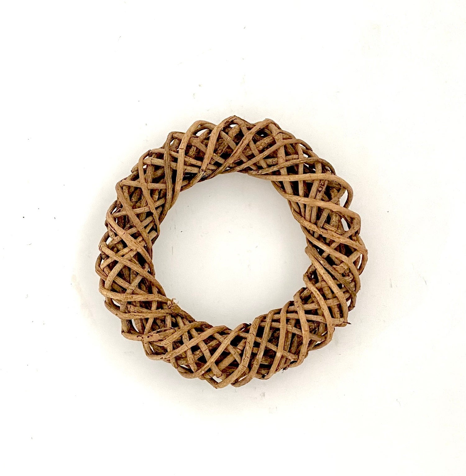 Van der Leeden tuinwanddecoratie krans Twig naturel D 40 H 10 cm