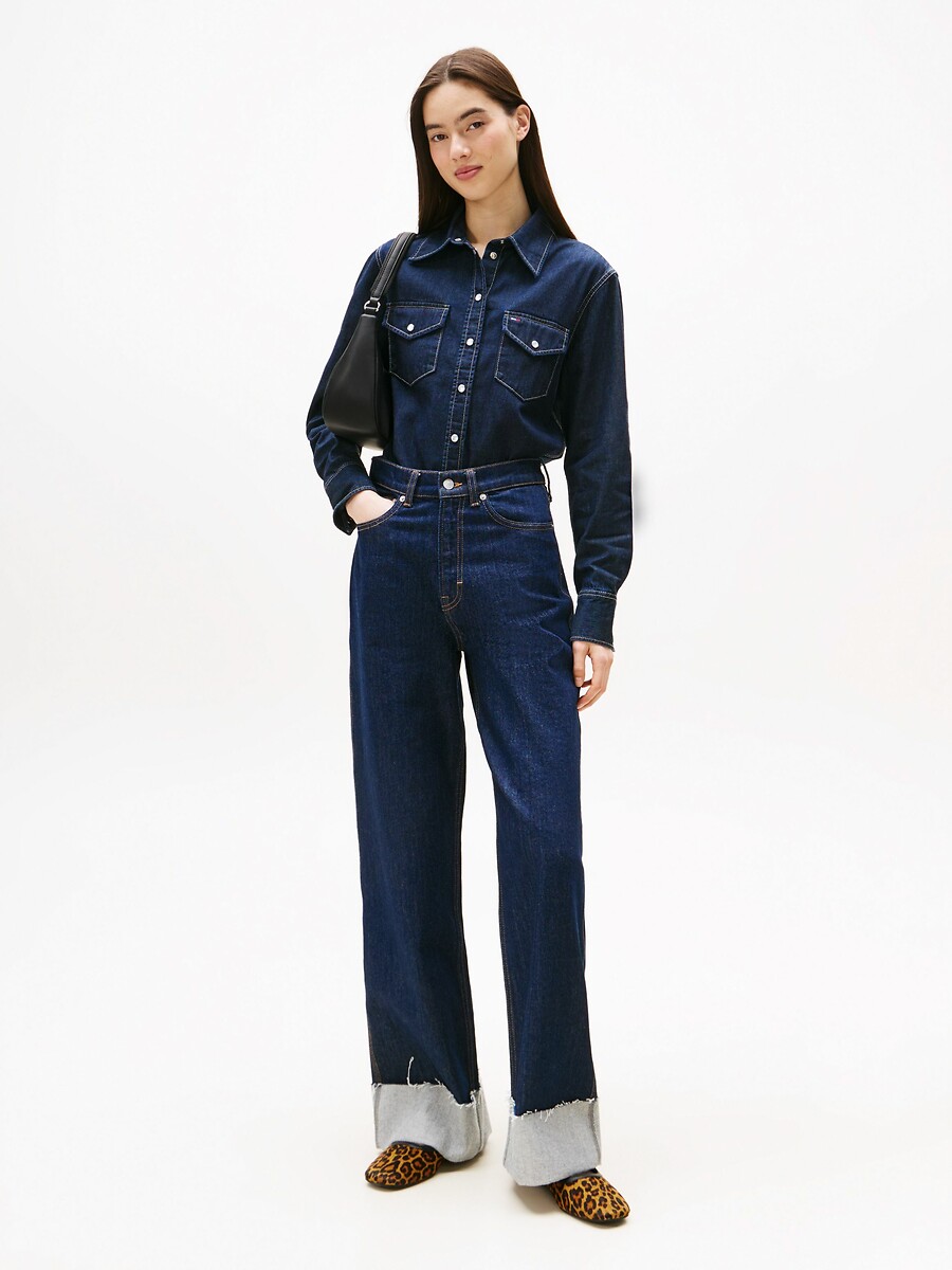 Sapatilhas de couro TOMMY JEANS