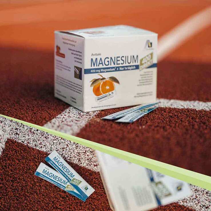 Magnesium 400 direkt Orange Portionssticks, 20X2.1 g